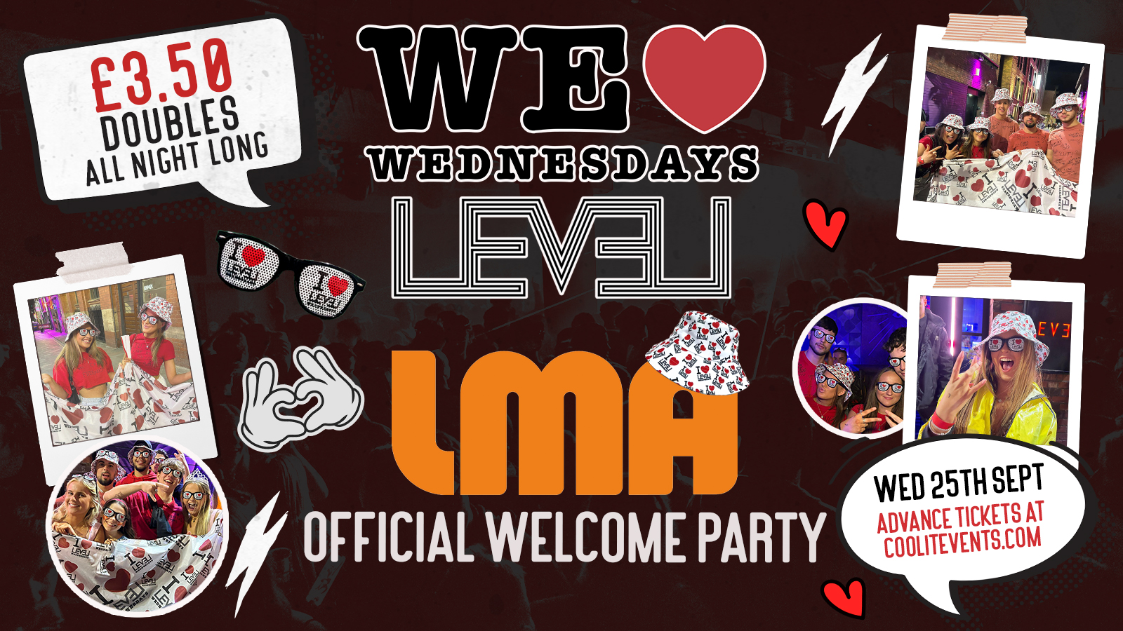 We LOVE ❤️ Wednesdays : OFFICIAL LMA WELCOME PARTY