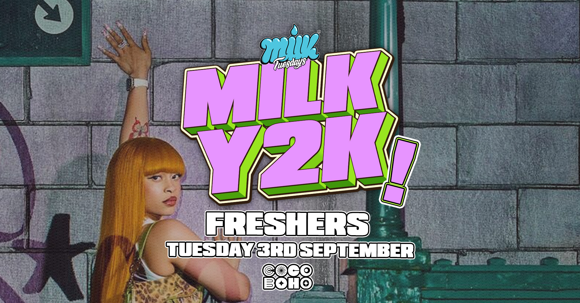 MILK TUESDAYS | Y2K FRESHERS PARTY | HERIOT-WATT UNI 🎓