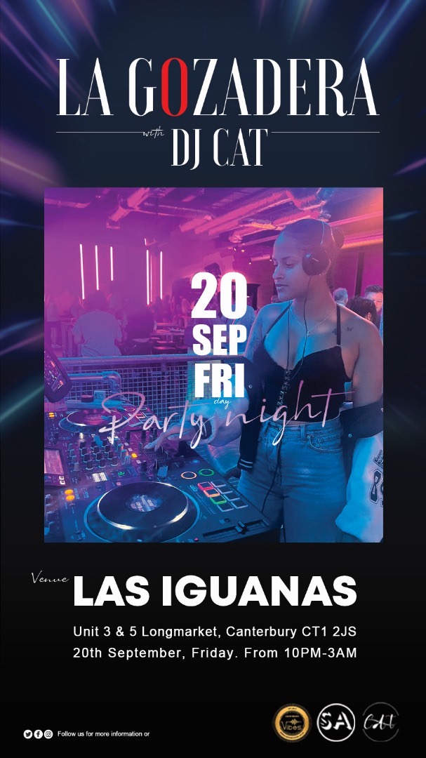 La Gozadera – DJ CAT special guest