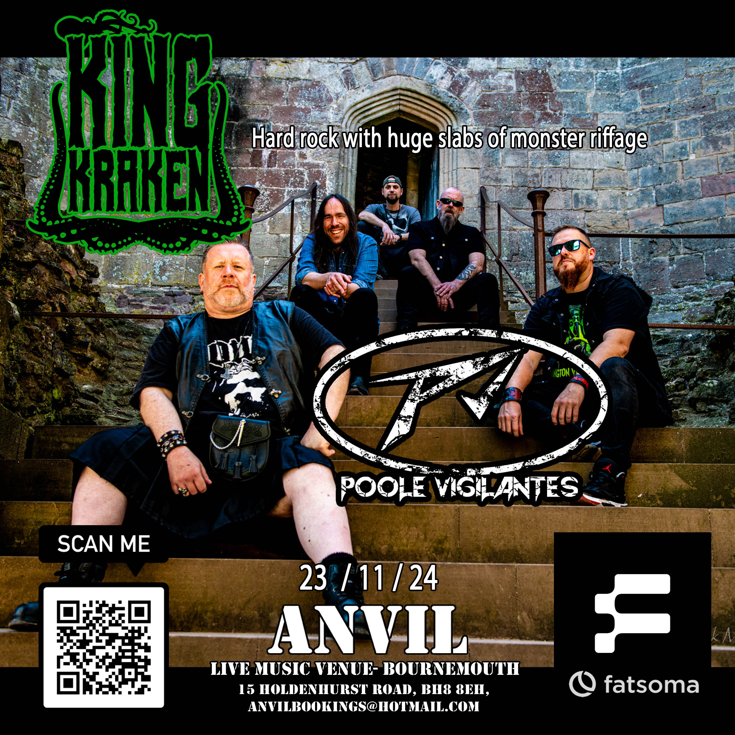 King Kraken / Poole Vigilantes / Funeral Witch Blues