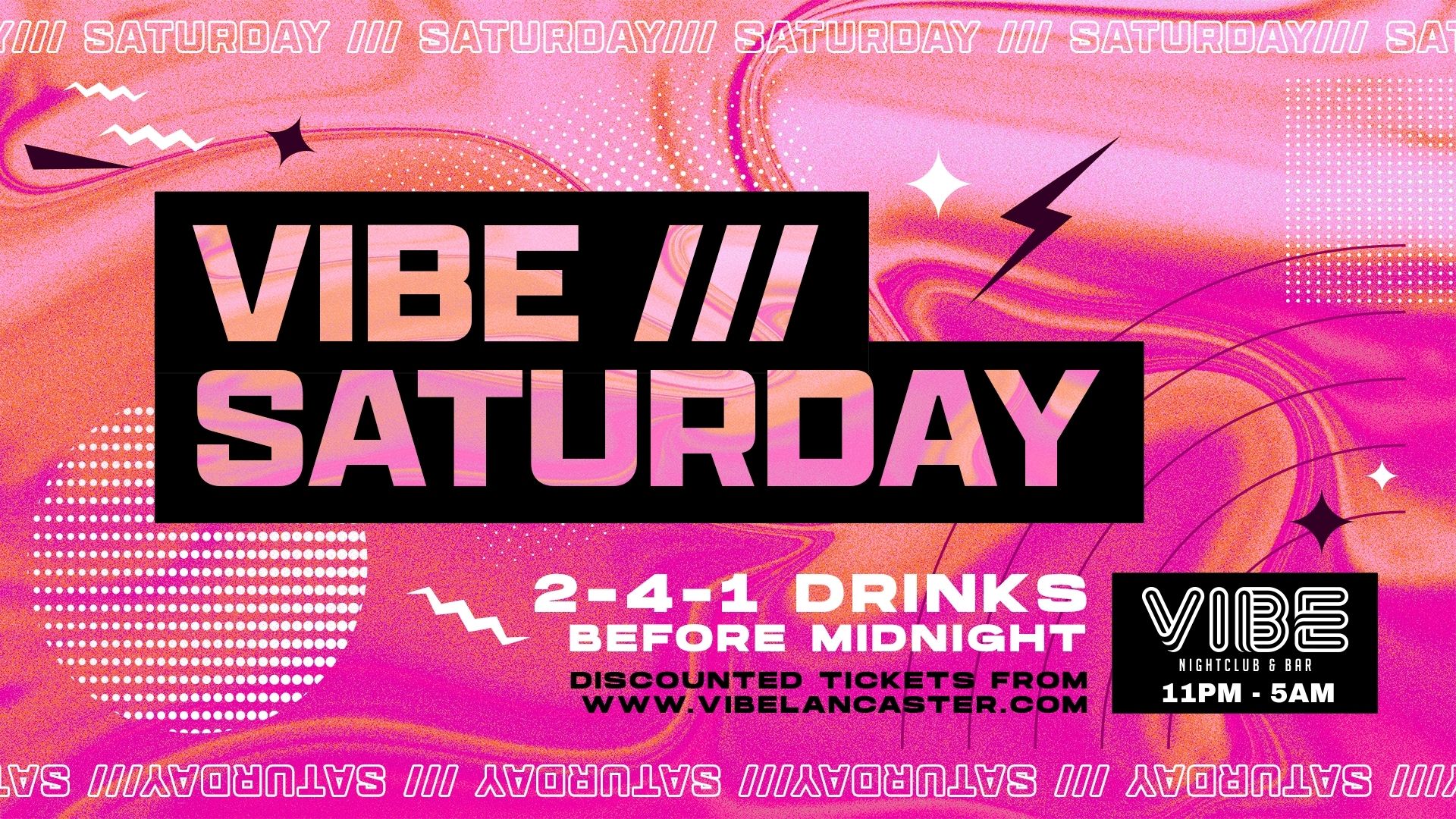 VIBE /// Saturdays – 07.09.24