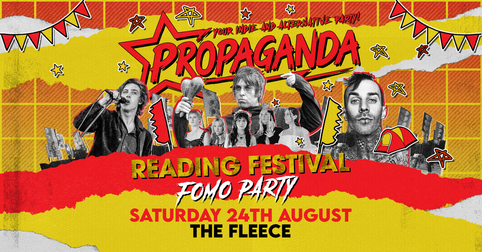 TONIGHT! Propaganda Bristol – Reading Festival FOMO Party!