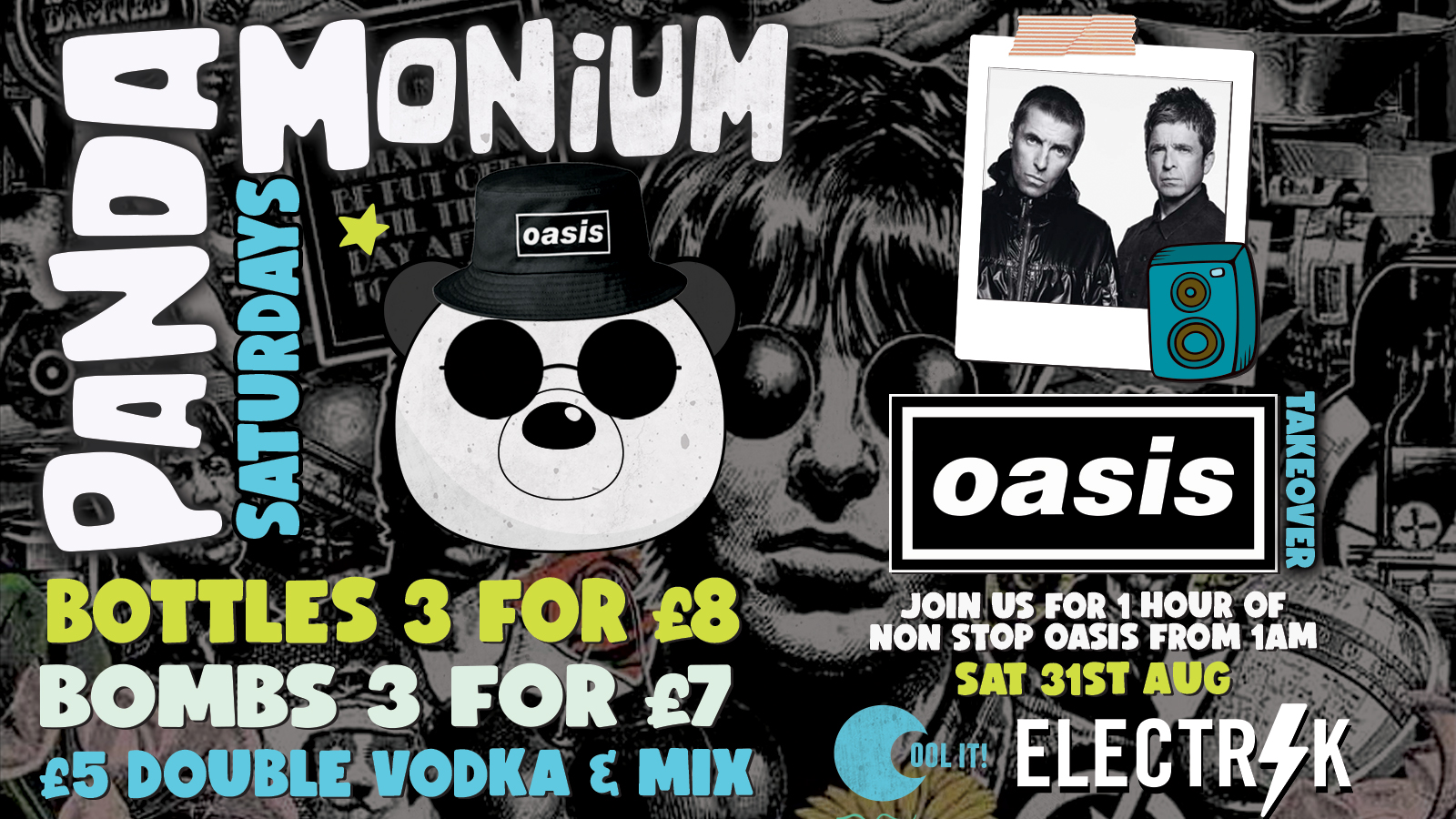 Pandamonium Saturdays : OASIS Special