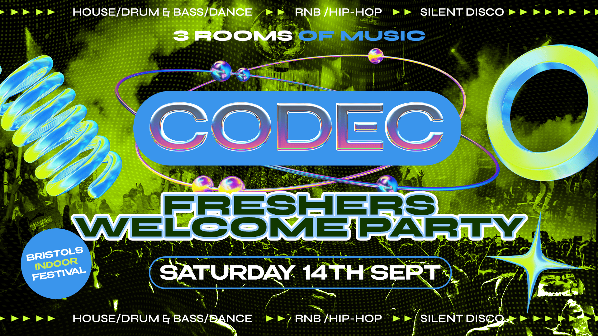 CODEC Freshers Welcome Party – Saturday 14th September