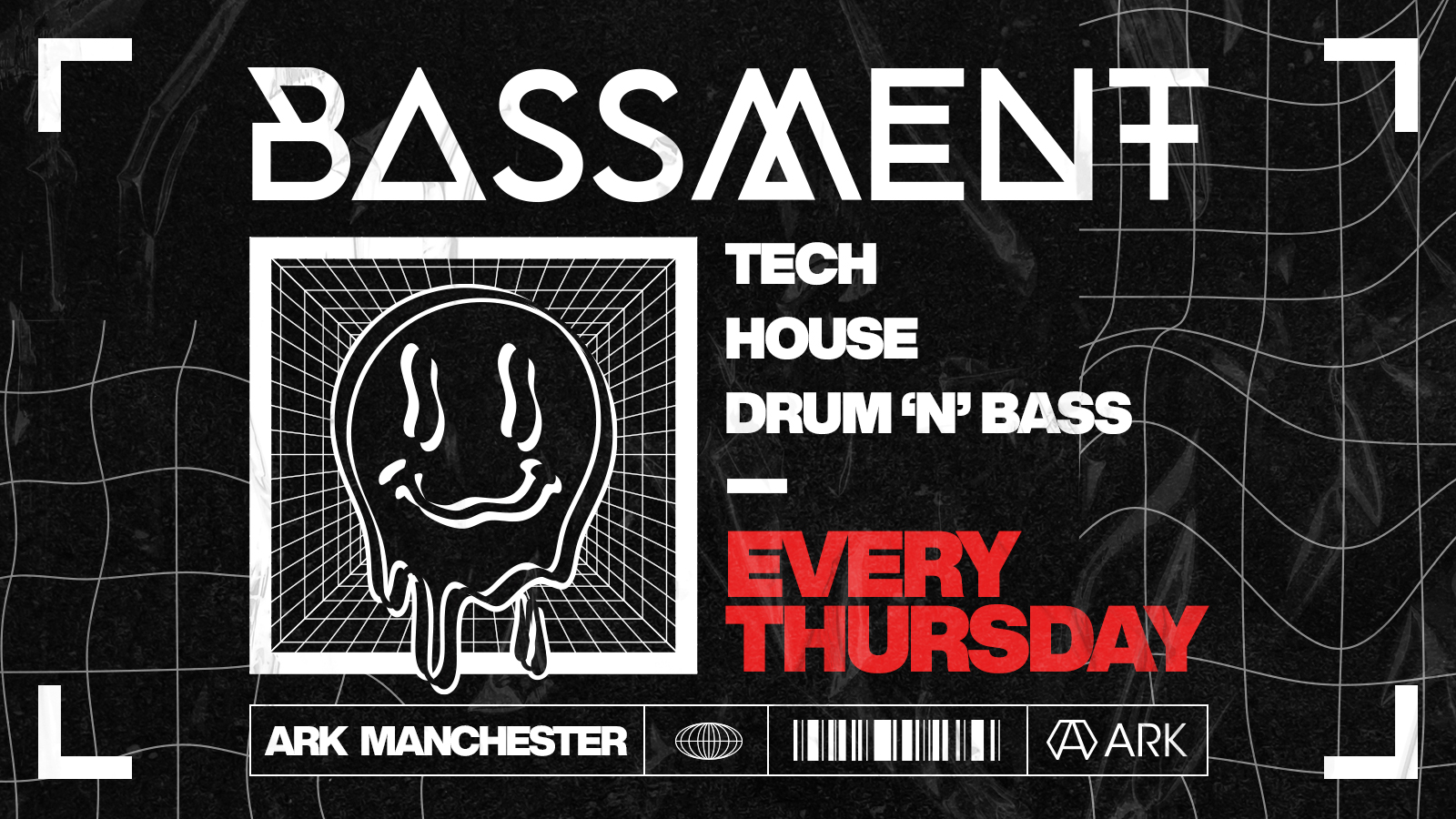 BASSMENT – Thursdays at ARK – Free Entry 💥