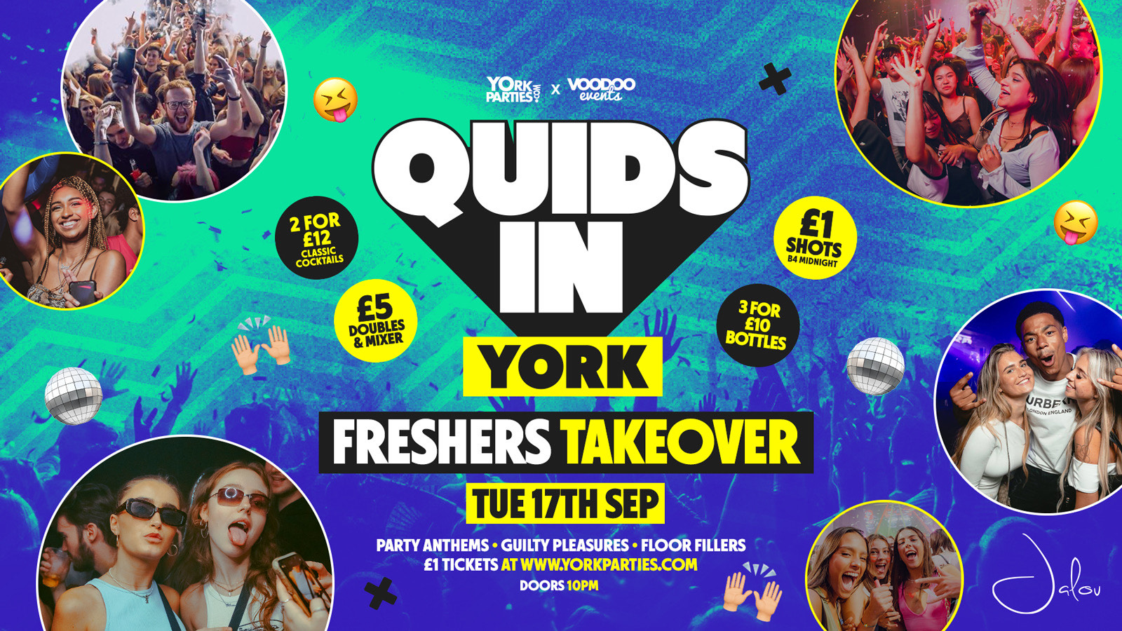 QUIDS IN Official Student Tuesdays