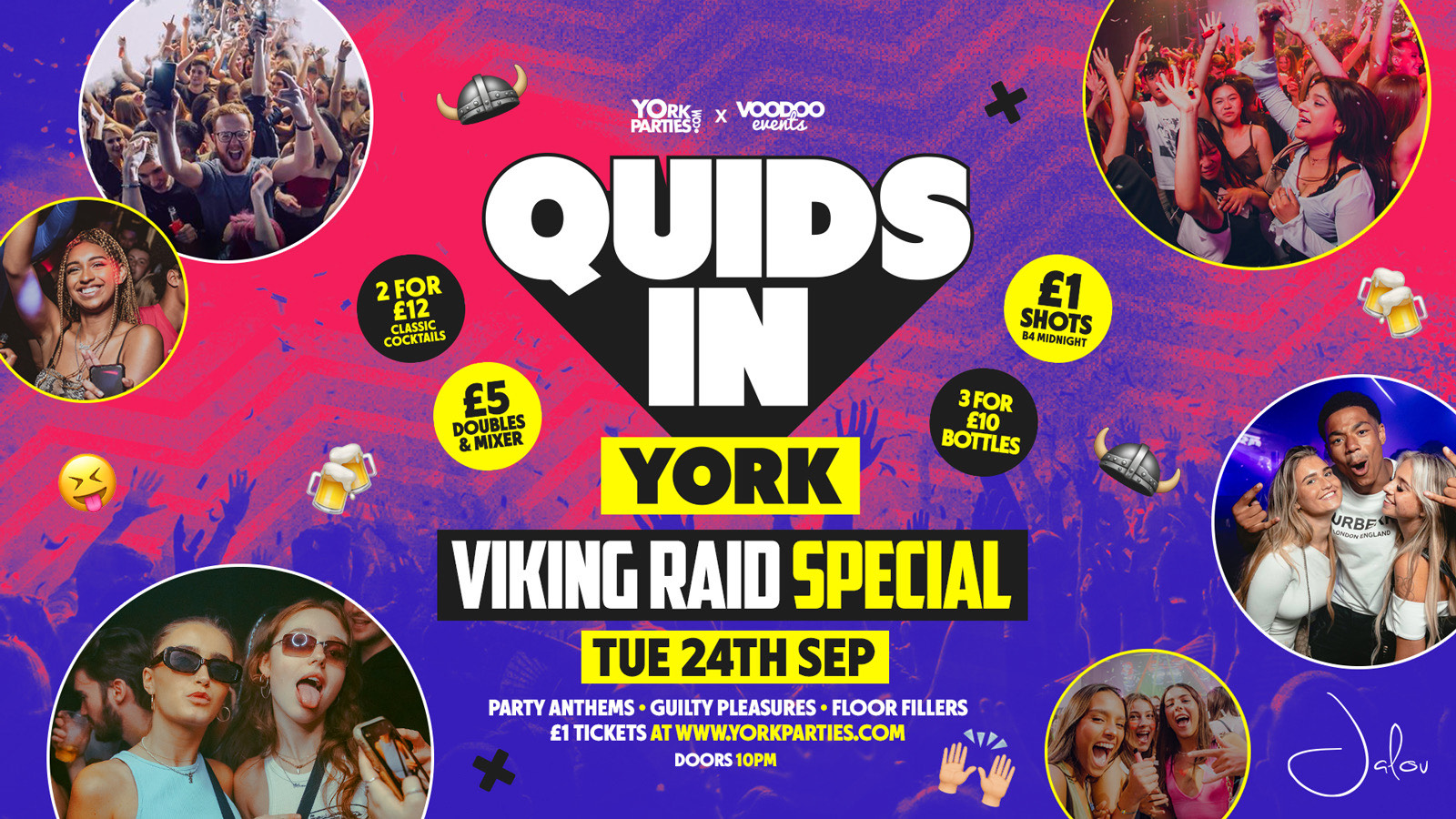 QUIDS IN Tuesdays at Jalou