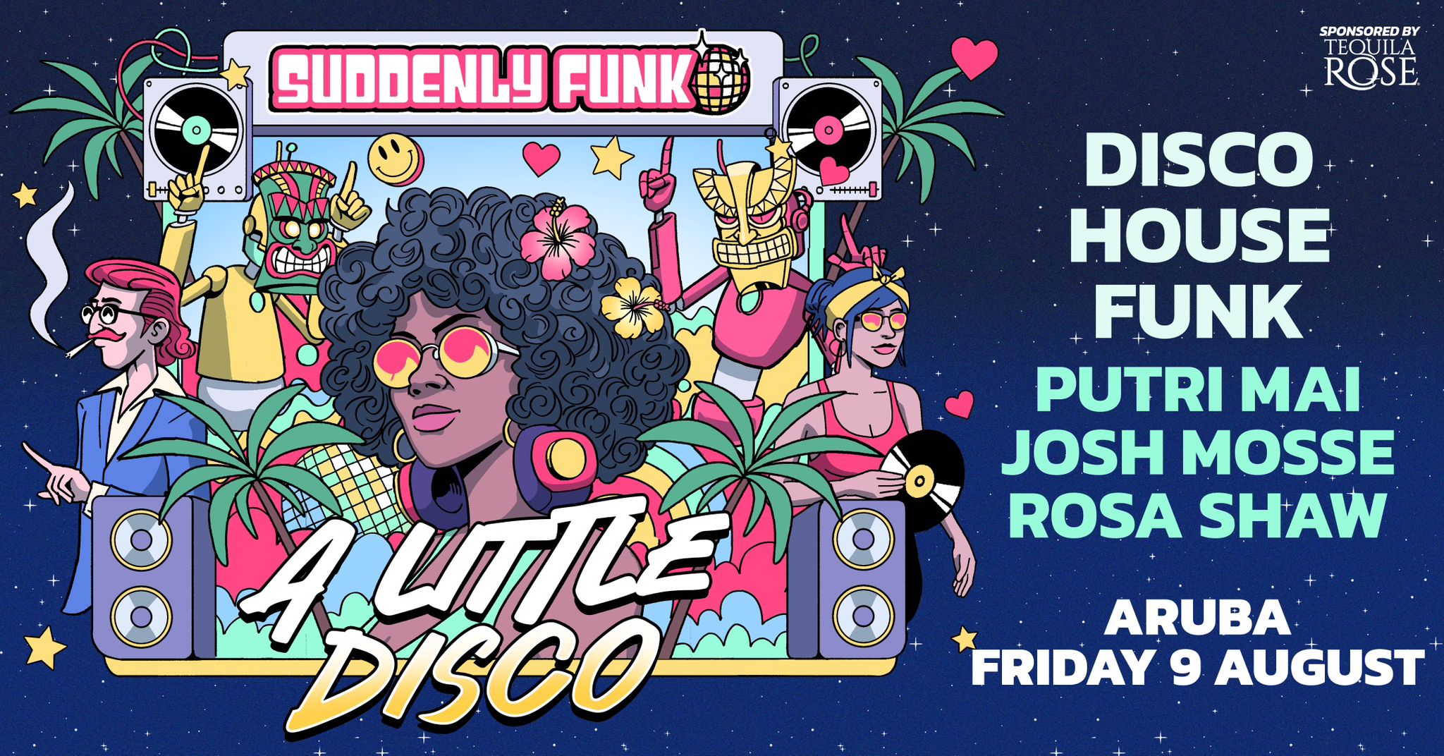 Suddenly Funk presents ‘A Little Disco’ @ Aruba