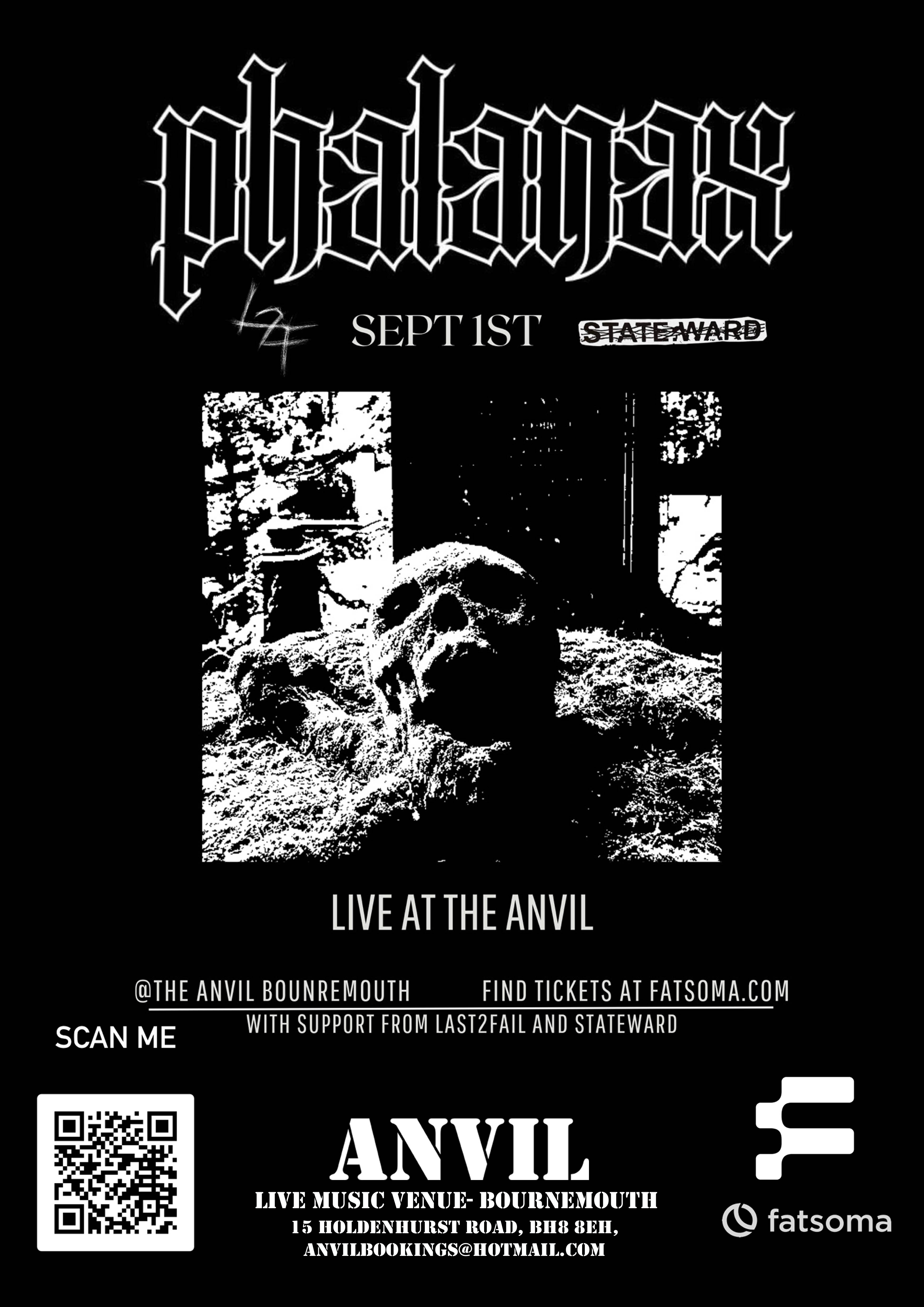 Phalanax /  State Ward / Last2Fail – 14+ show
