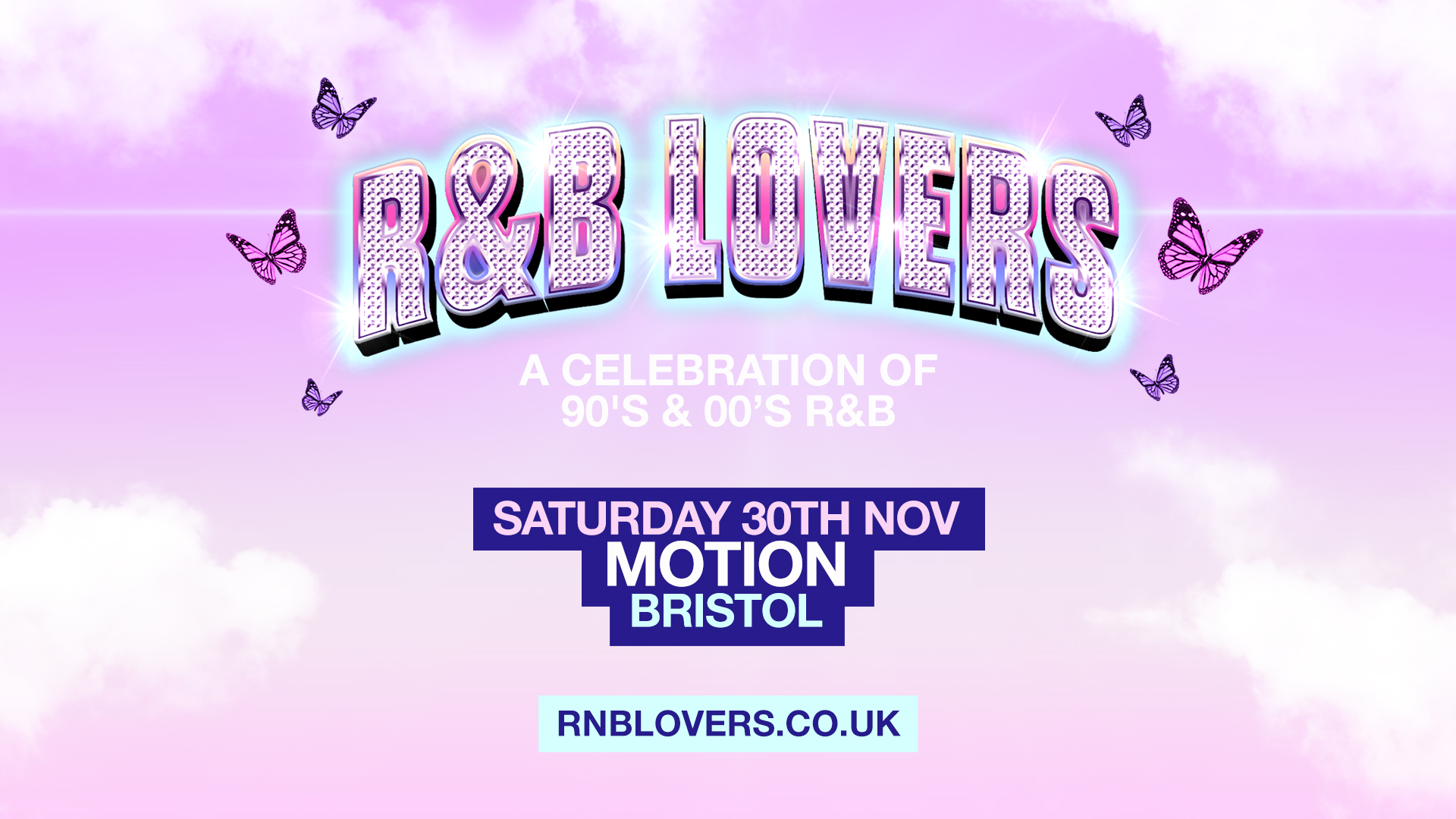 R&B Lovers – Saturday 30th November – Motion Bristol [OVER 95% SOLD OUT!]