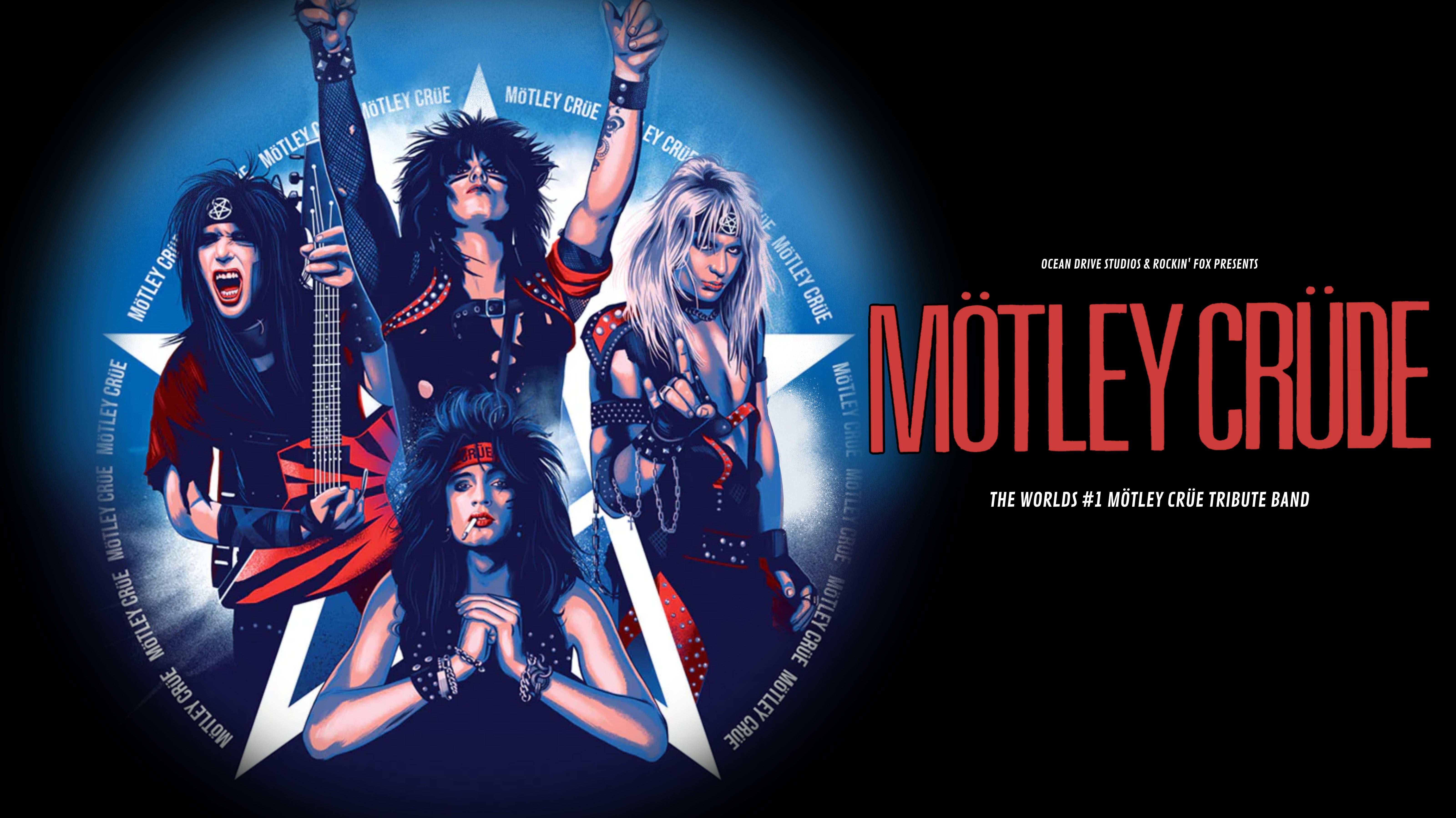 ☠️🎸 Motley Crue Rock Night – 10th anniversary tour of Motley Crude