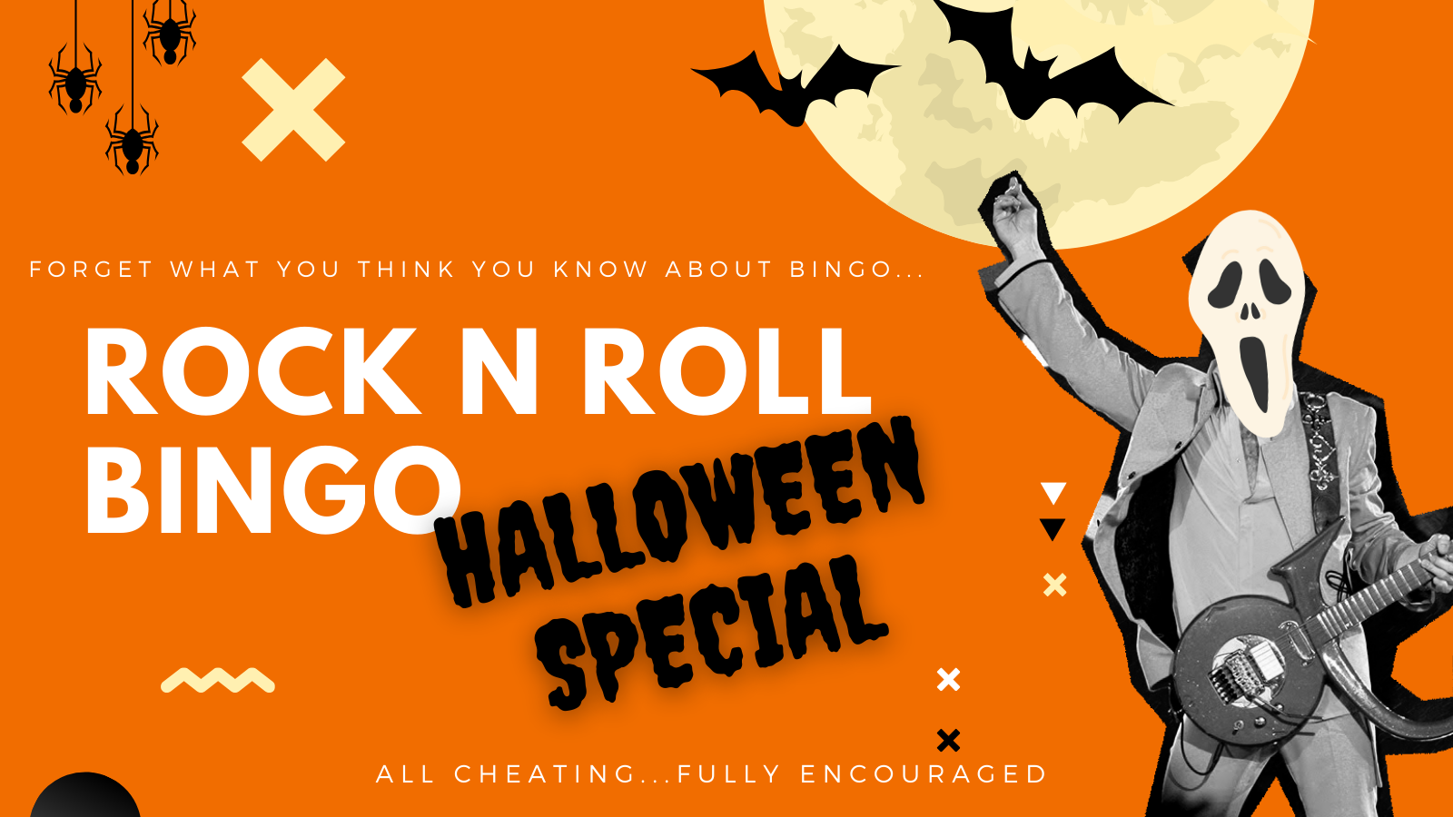 Rock N Roll Bingo @ Jimmy’s (Halloween Special)