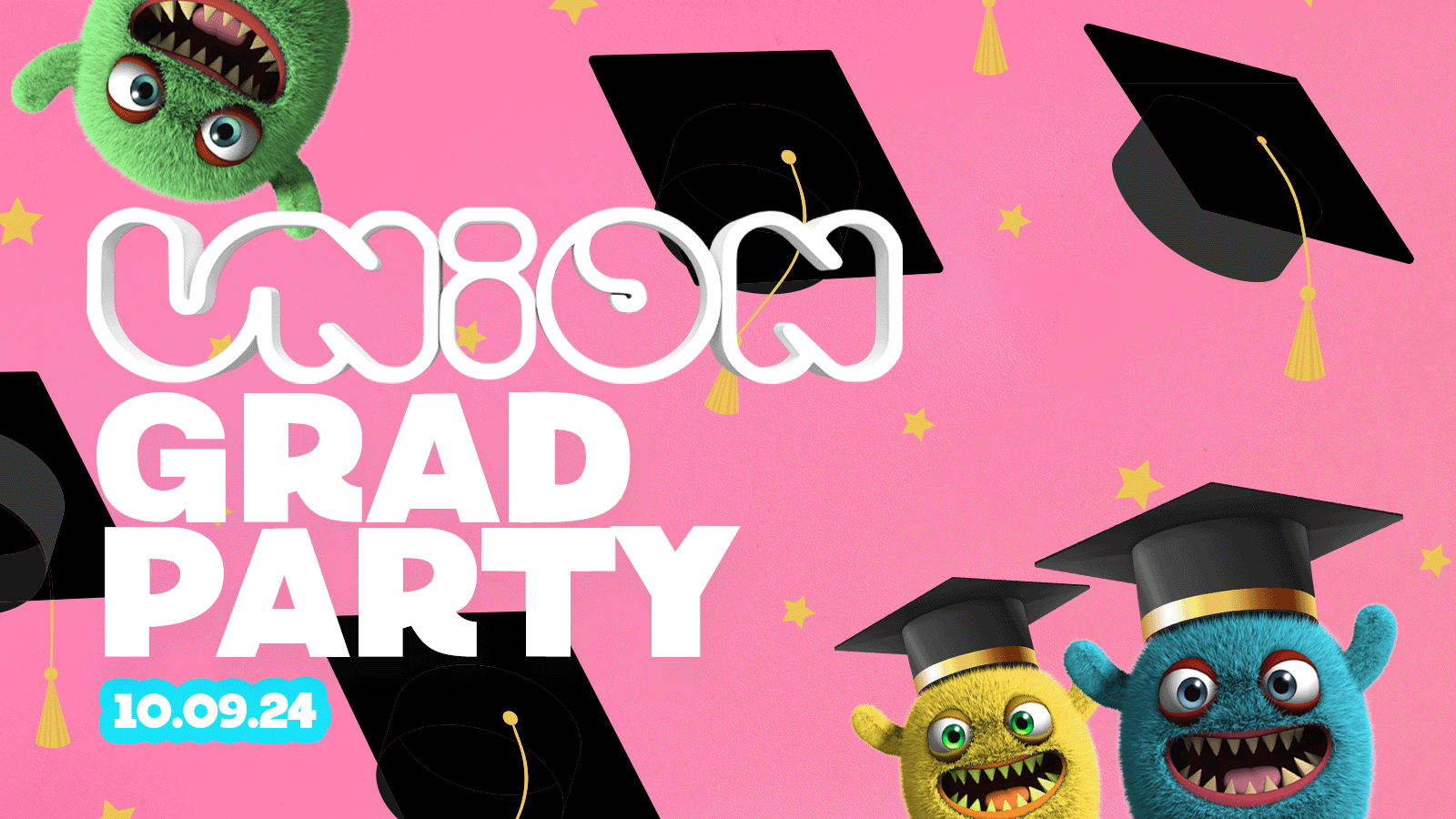 UNION TUESDAY’S – Graduation Party 🎓