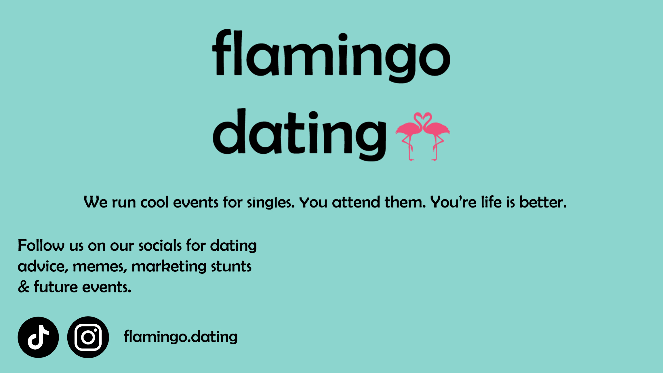 Flamingo Dating | Event information and Tickets | Fatsoma