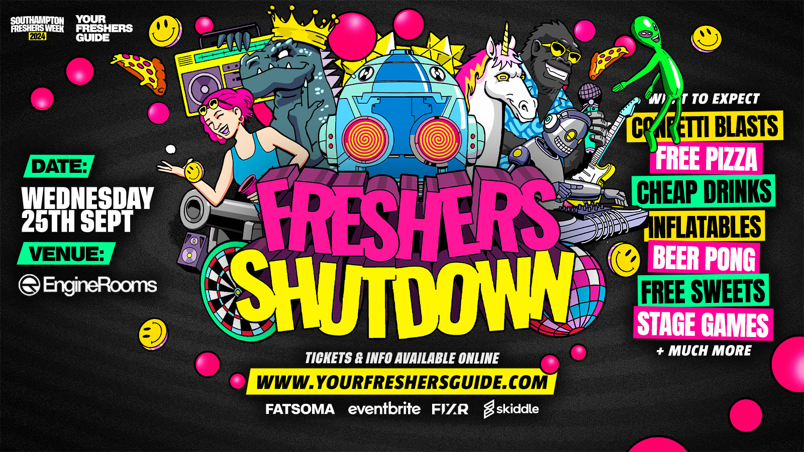 Freshers Shutdown | Southampton Freshers 2024