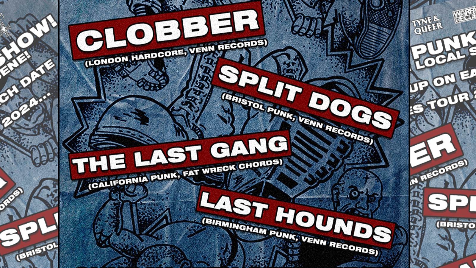 FREE GIG: The Last Gang (US) / Clobber / Last Hounds / Split Dogs