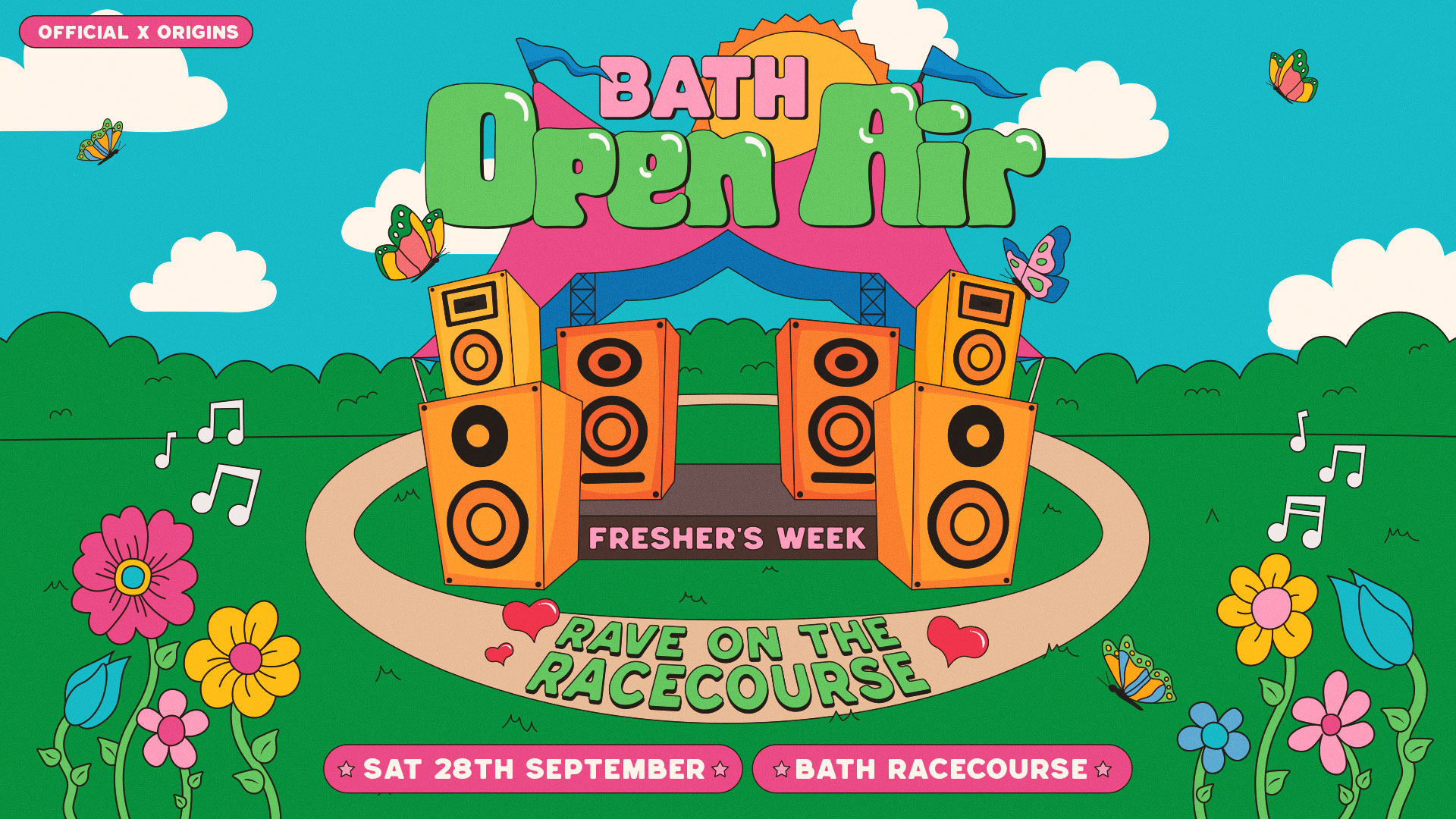 [Official x Origins] Bath Open Air @ The Racecourse