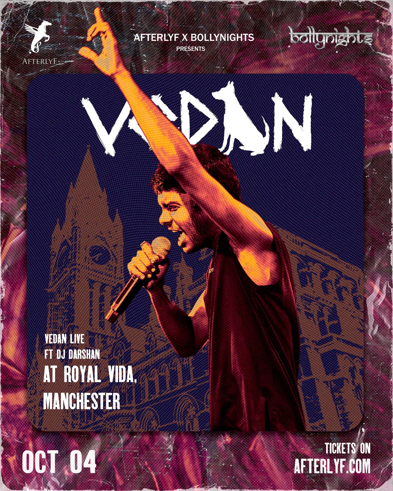 Vedan Live in Manchester