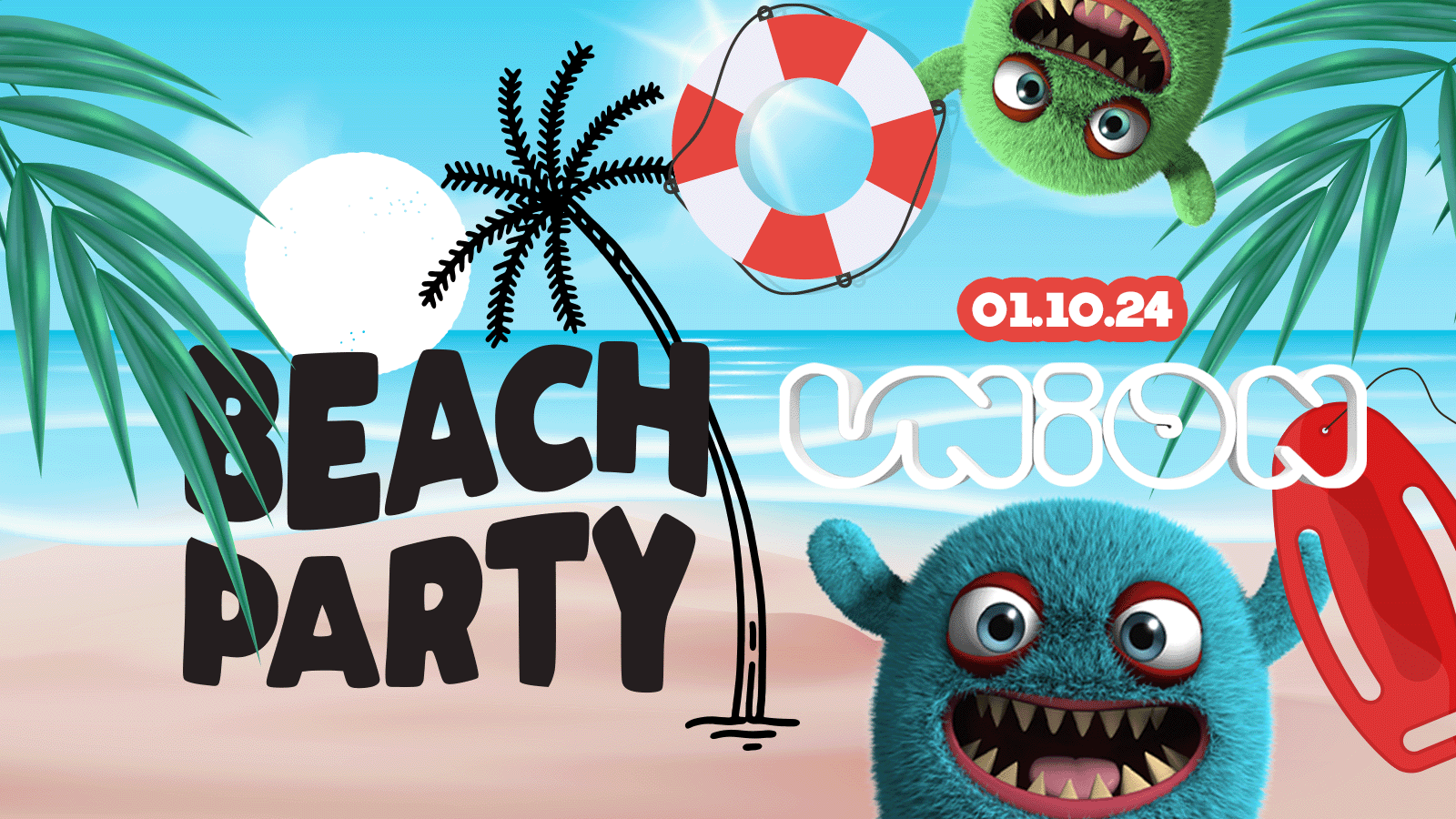 UNION TUESDAY’S // The Beach Party 🏖️