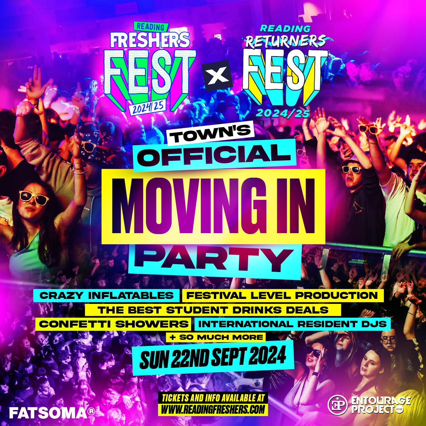 TOWN’S OFFICIAL MOVING IN PARTY @ CLUB ERA (SELLING FAST)