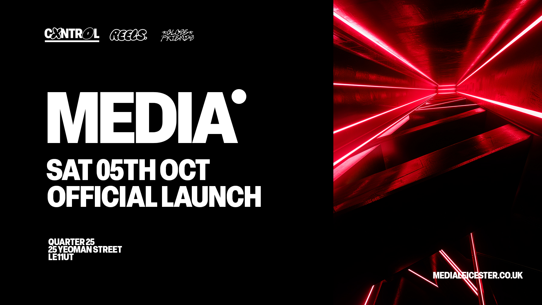 MEDIA SATURDAYS – OFFICIAL LAUNCH PARTY – THIS SATURDAY!