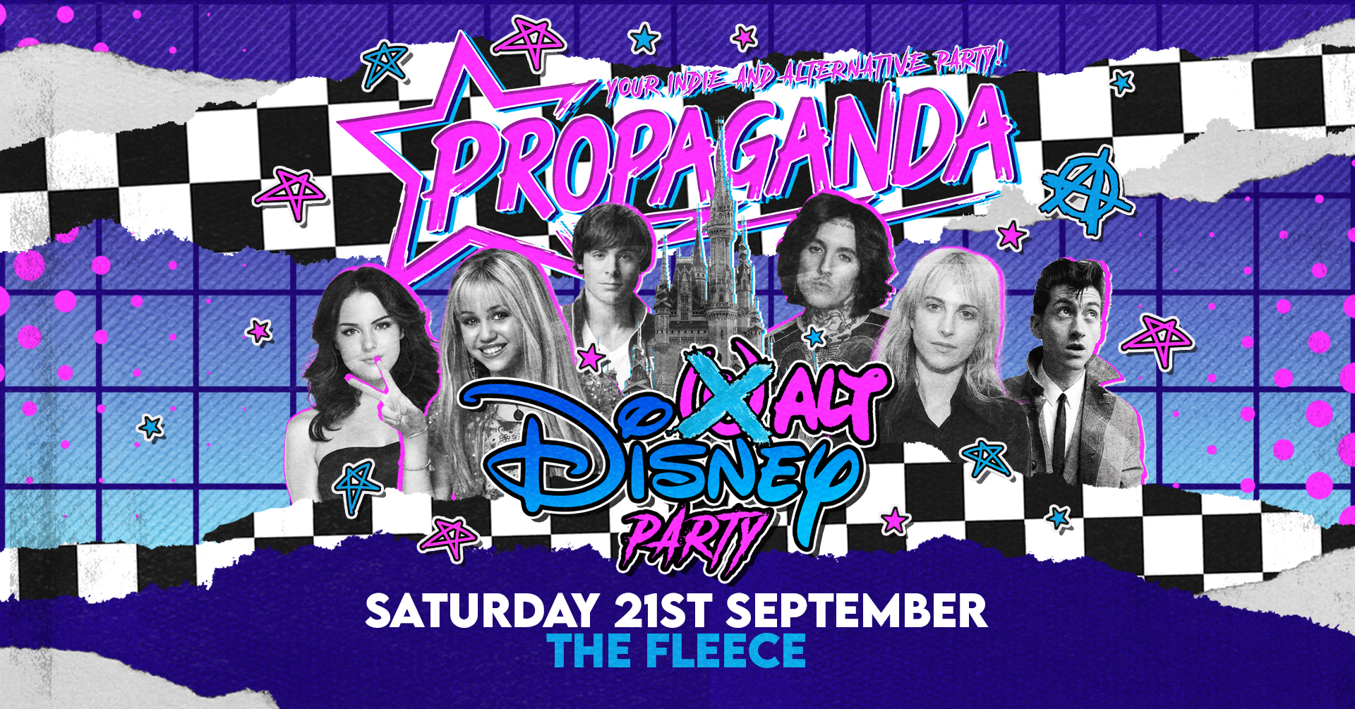THIS SATURDAY! Propaganda Bristol – Alt Disney Party – Your Indie & Alternative Party at The Fleece!