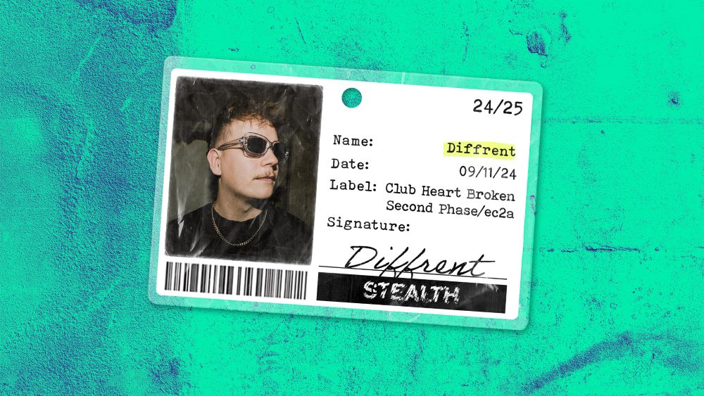 DIFFRENT at Stealth (Nottingham) plus 4 more rooms of music.