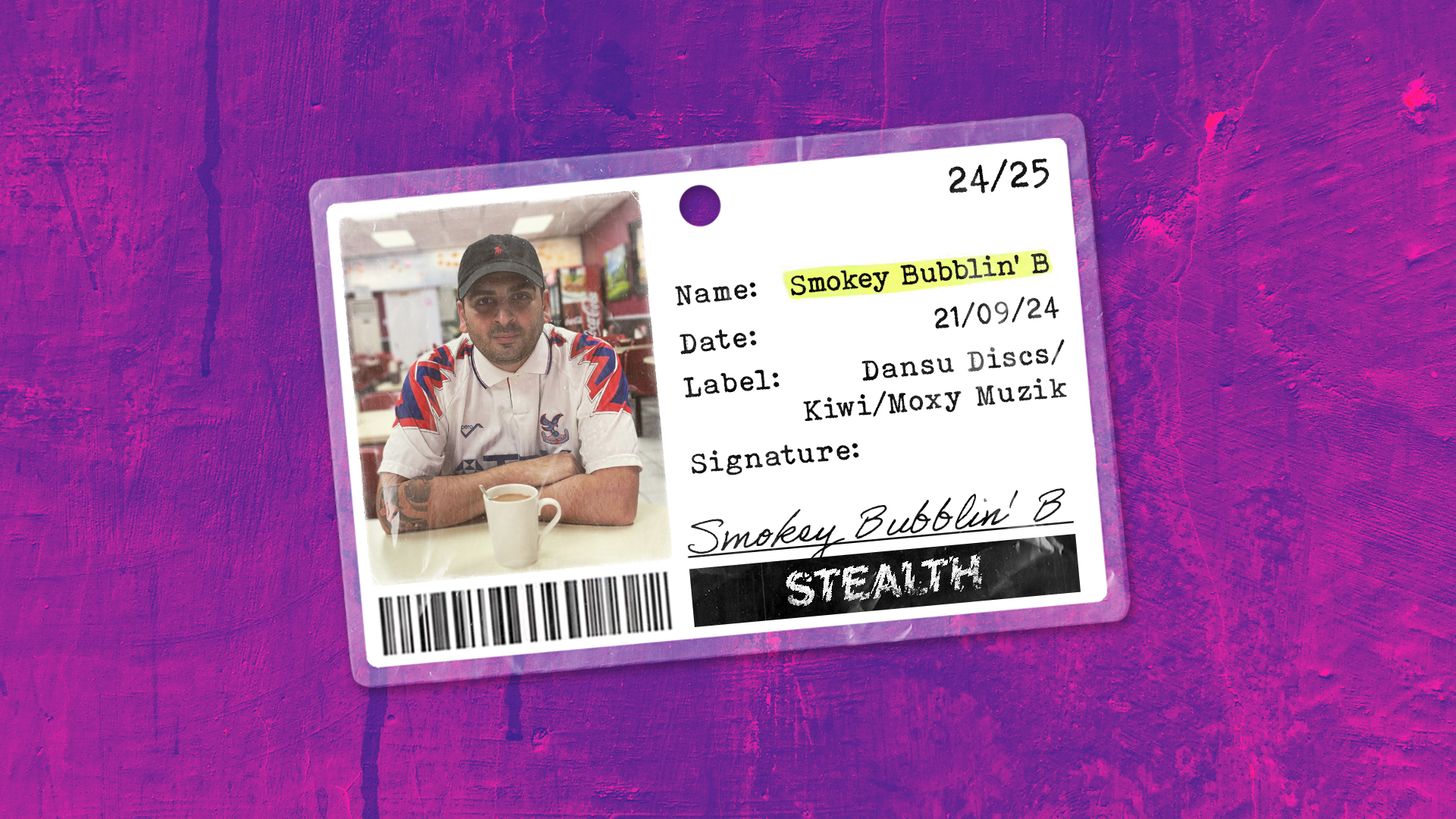 SMOKEY BUBBLIN’ B at Stealth (Nottingham) plus more rooms of music at Stealth Vs Rescued!