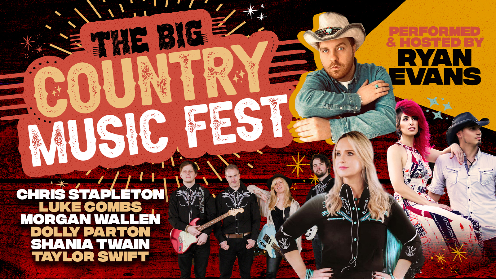 🚨 SOLD OUT! 🤠 The Big ‘All Day’ COUNTRY Music Fest ft live performances