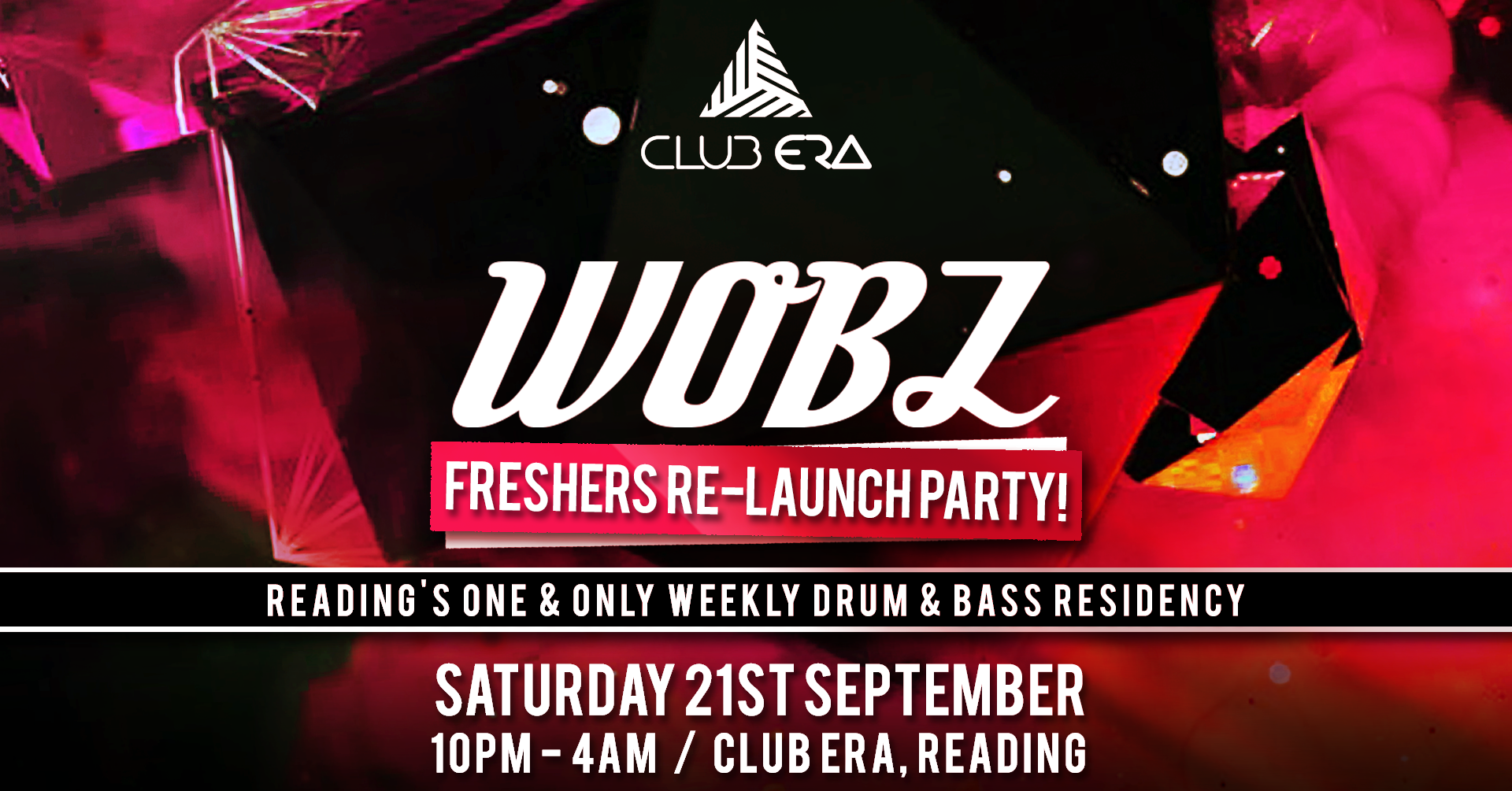 WOBZ [RELAUNCH PARTY] – BLCKHRY [SPECIAL GUEST] Saturday 21st September