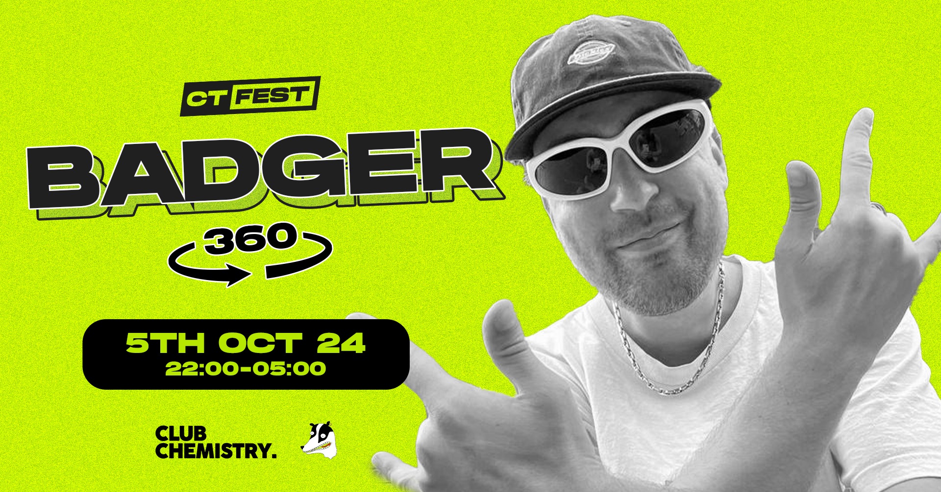 CT Fest ∙ BADGER (a 360° experience) *80% tickets sold*