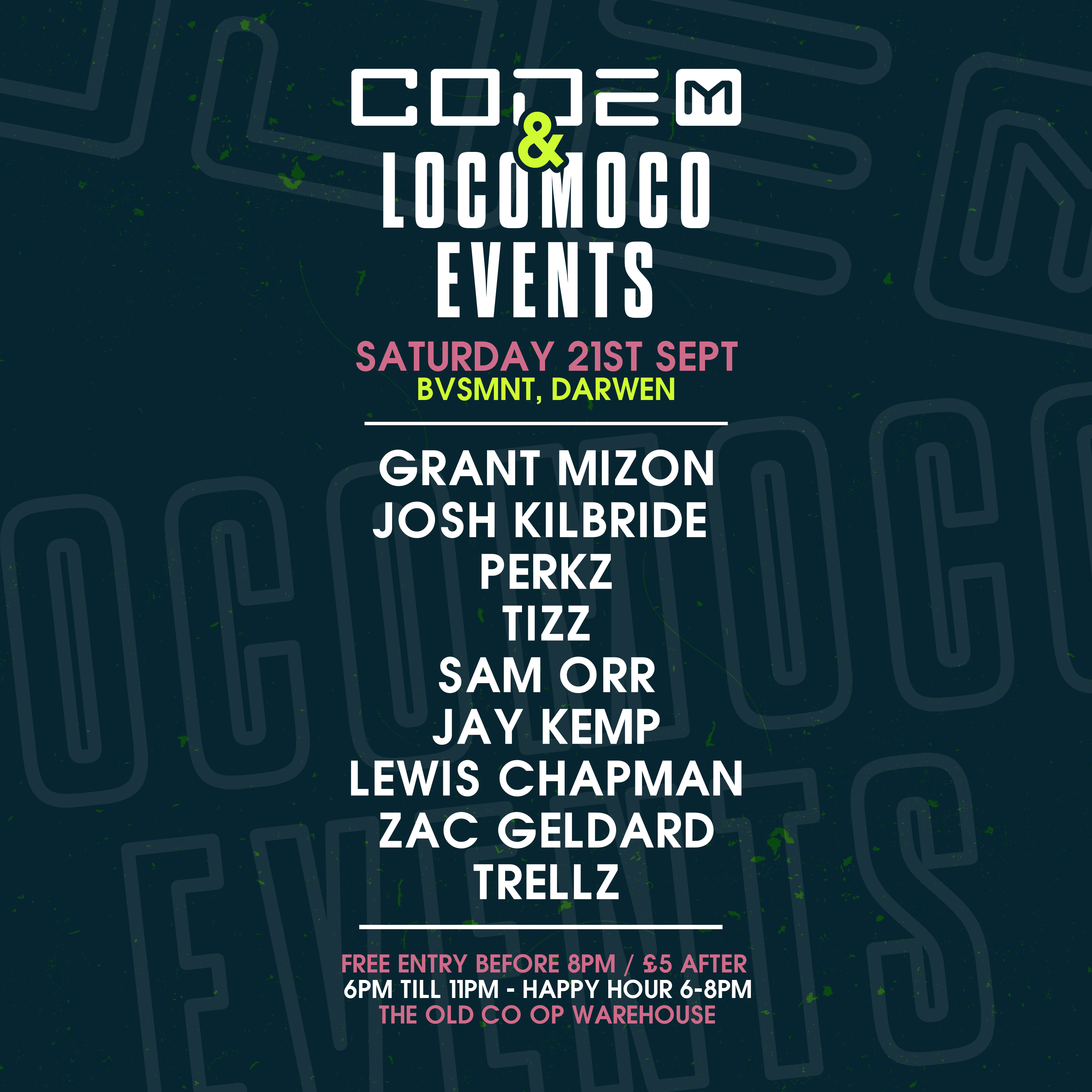 Code:M & Locomoco @ BVSMNT