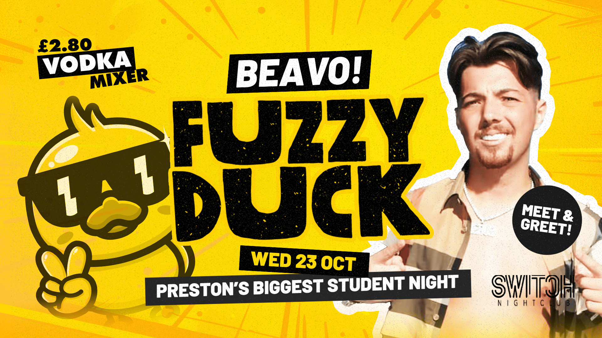 Fuzzy Duck | BEAVO! Meet & Greet