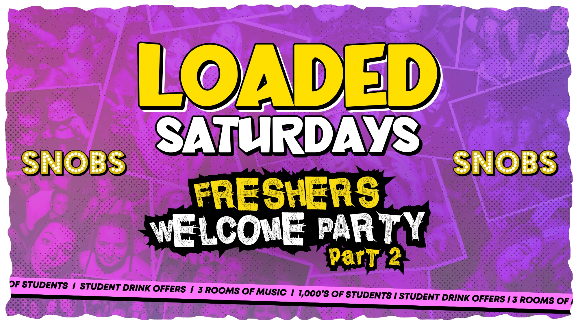 Loaded FRESHERS Saturday  [TONIGHT]🤟21/09