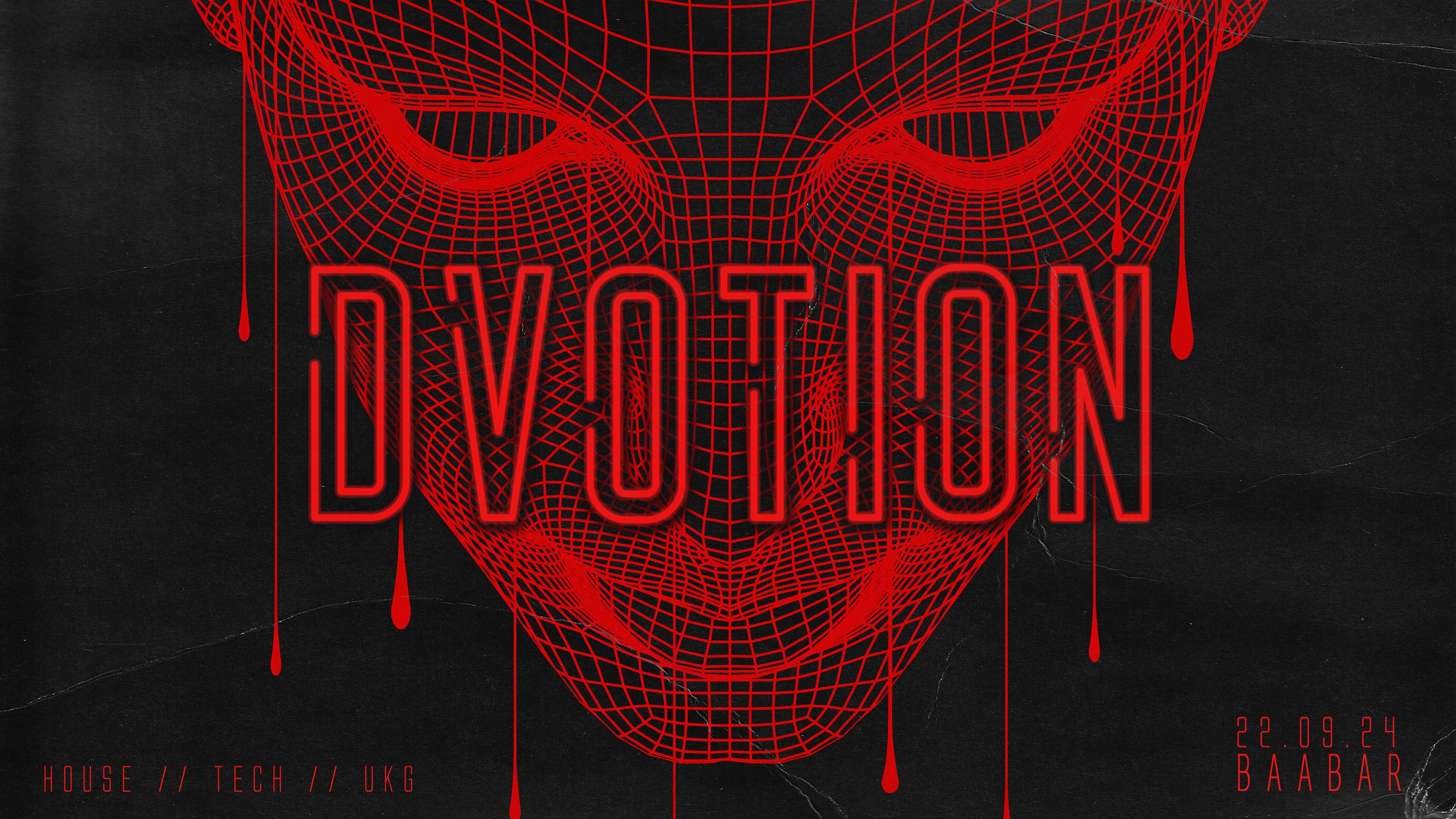 DVOTION – YOUR HOME OF MUSIC ♦️ HOUSE TECH GARAGE SPEEDY G @ BAABAR