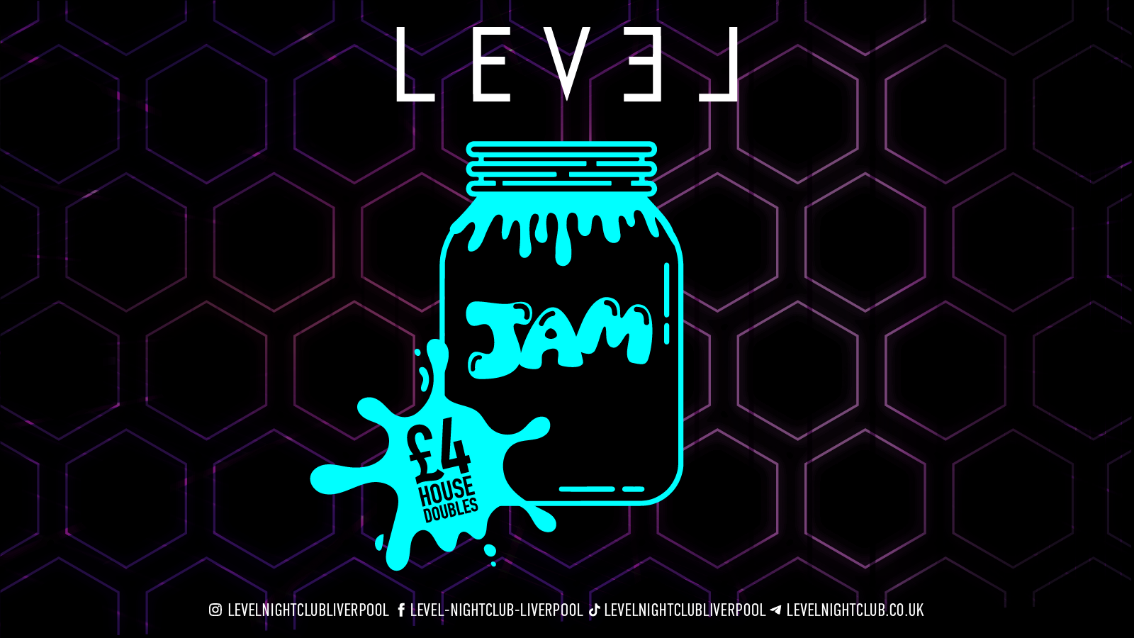 JAM FRIDAYS – FRESHERS WEEK – £4 DOUBLES