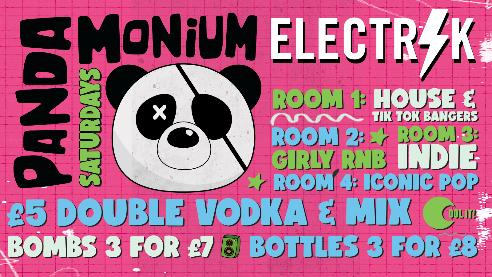 DAY 7 – OFFICIAL EVENT 1 – PANDAMONIUM SATURDAYS