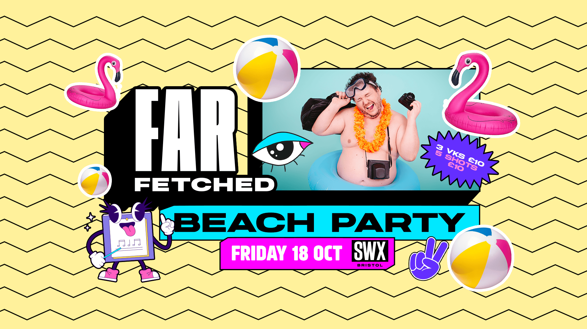 FARFETCHED Beach Party- Friday 18th October