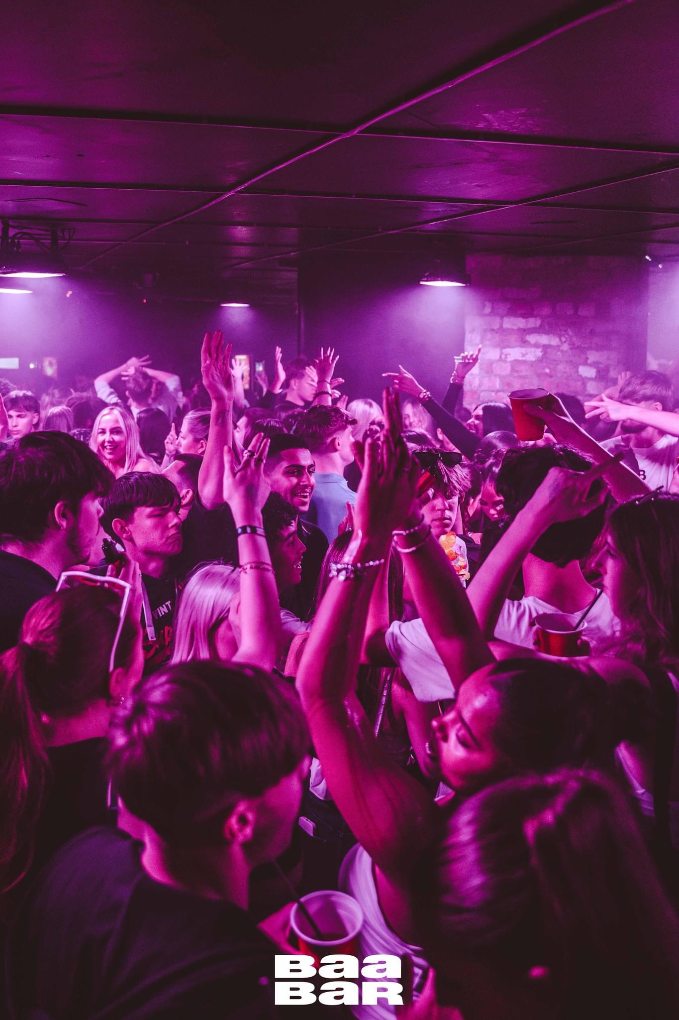 BAA BAR MONDAY – FREE TICKETS – 50% off drinks