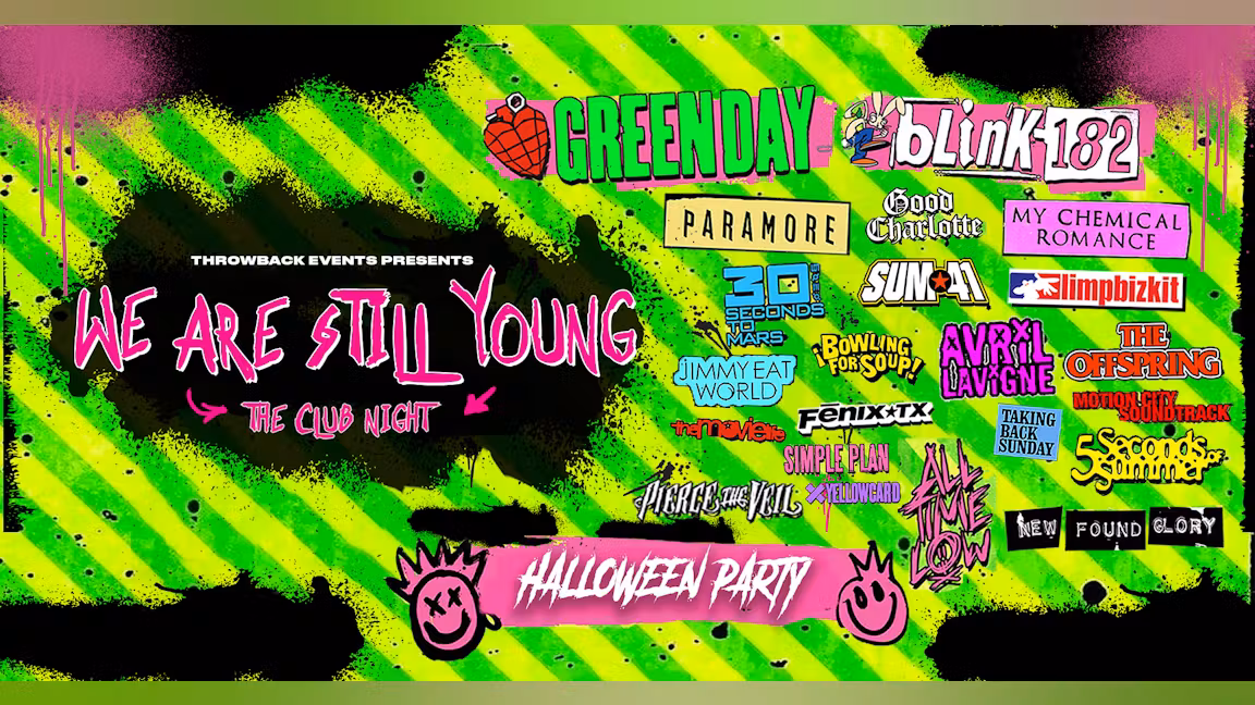 We Are Still Young Halloween party