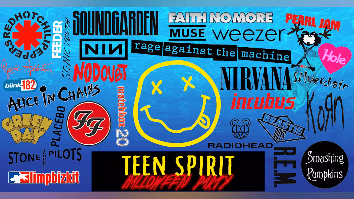 Teen Spirit Halloween Party – 90s Rock Night