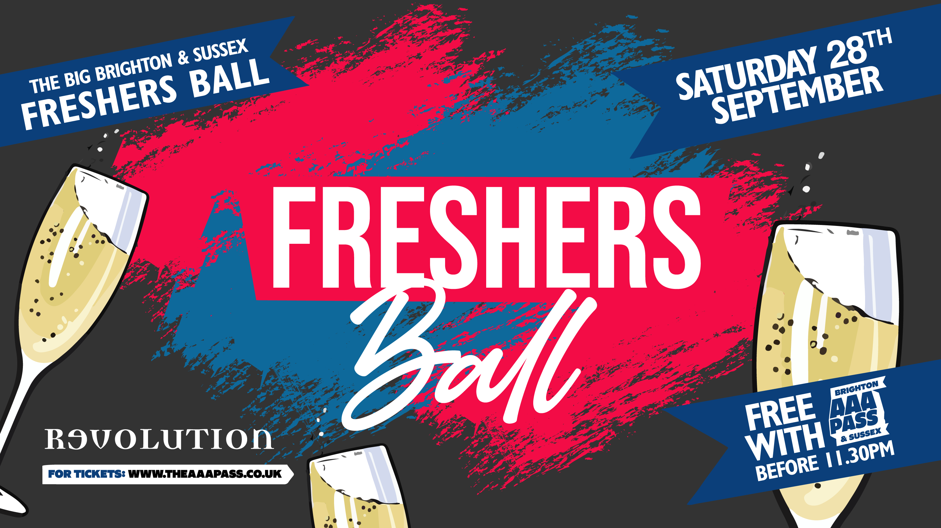 The Big Brighton & Sussex Freshers Ball 2024 | FREE With AAA Pass