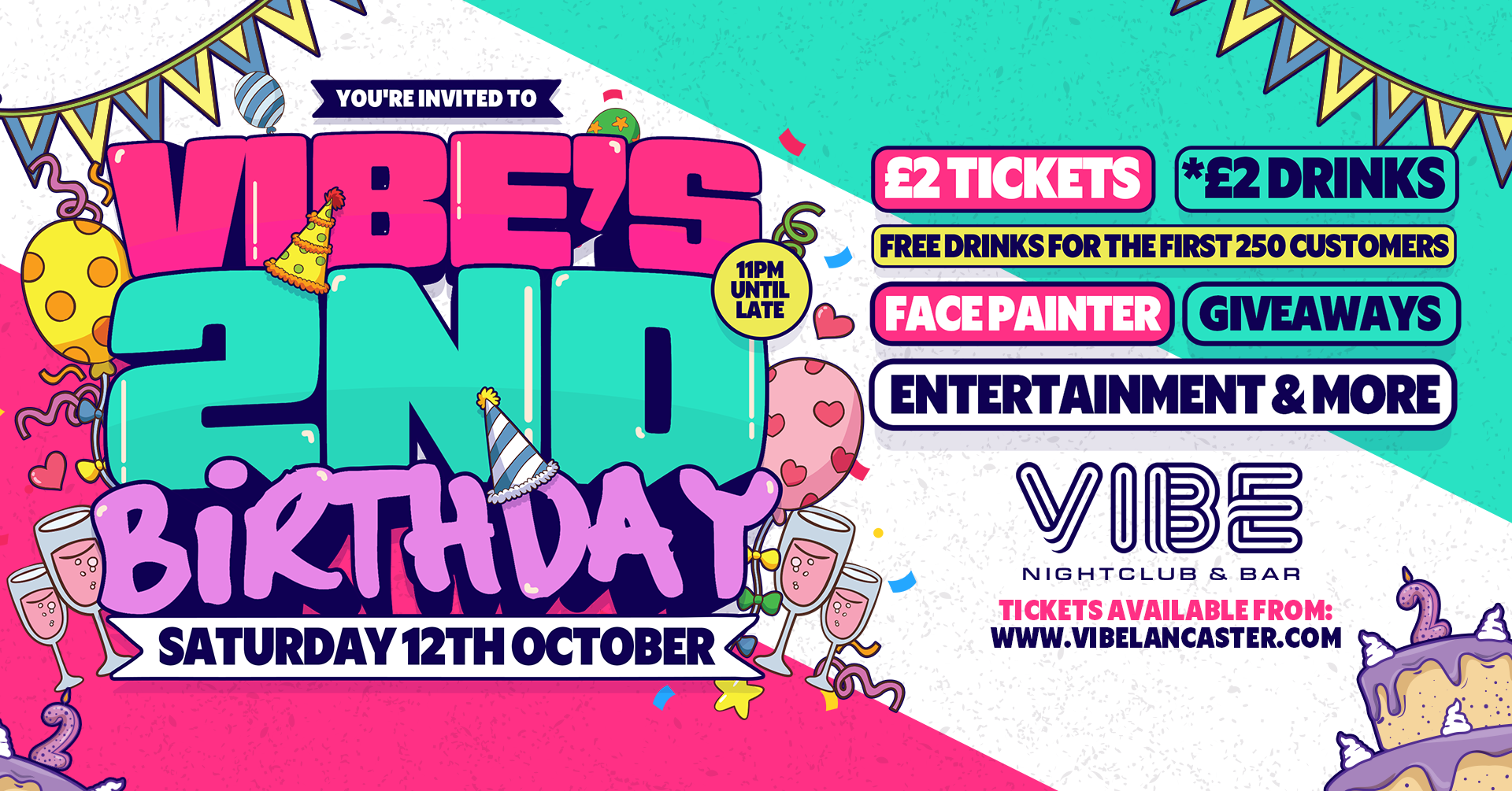 VIBE’s 2nd Birthday!