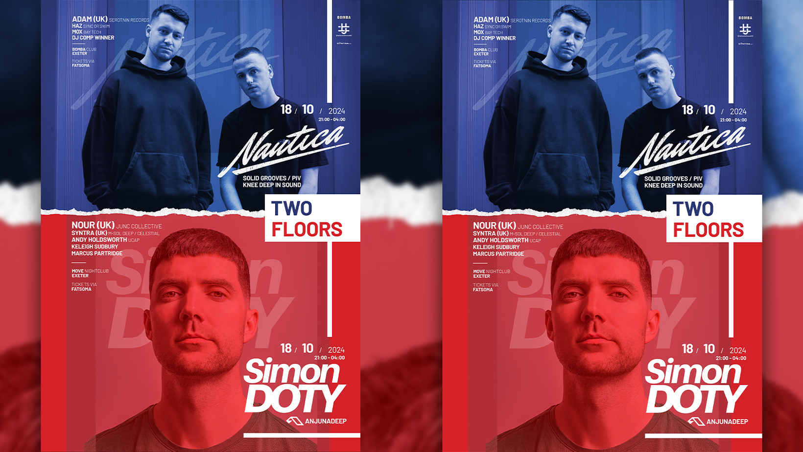 SIMON DOTY [ANJUNADEEP] – NAUTICA [SOLID GROOVES] – FRI OCT 18 – MOVE – EXETER