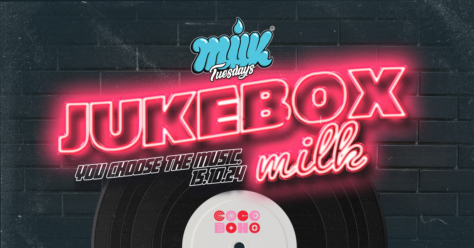 MILK TUESDAYS | JUKEBOX MILK! YOU CHOOSE THE MUSIC | 15TH OCT