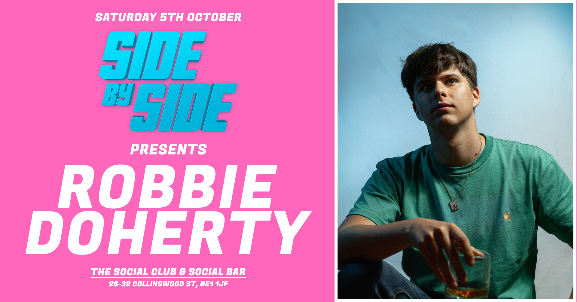 Side By Side // Robbie Doherty // Final 50 Tickets // Phase 2 // 5th October