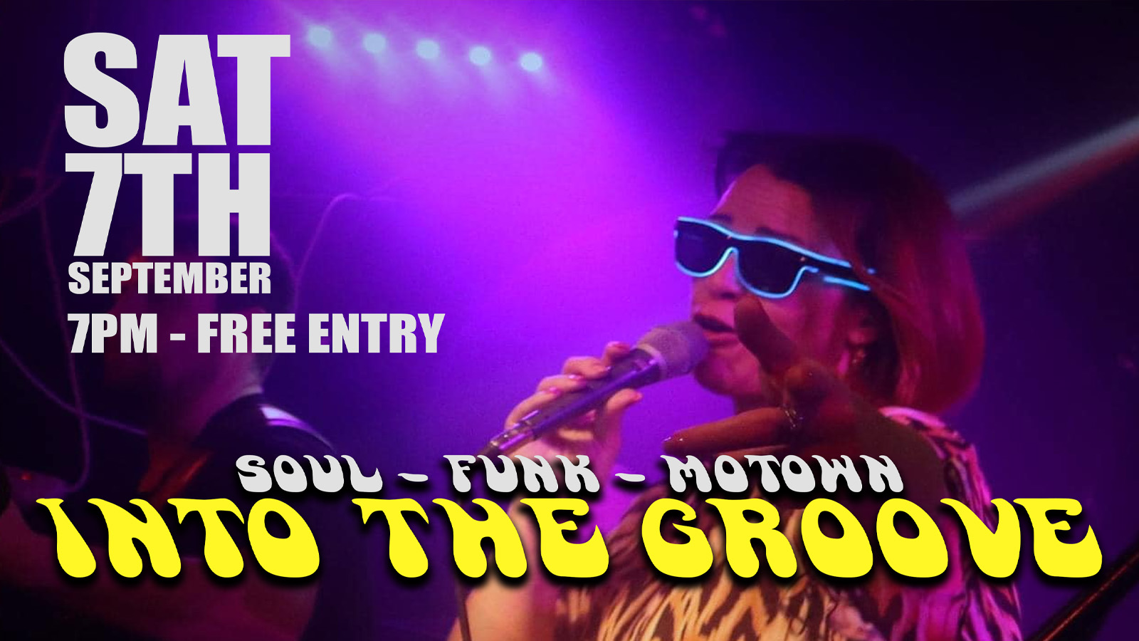 FREE ENTRY – INTO THE GROOVE