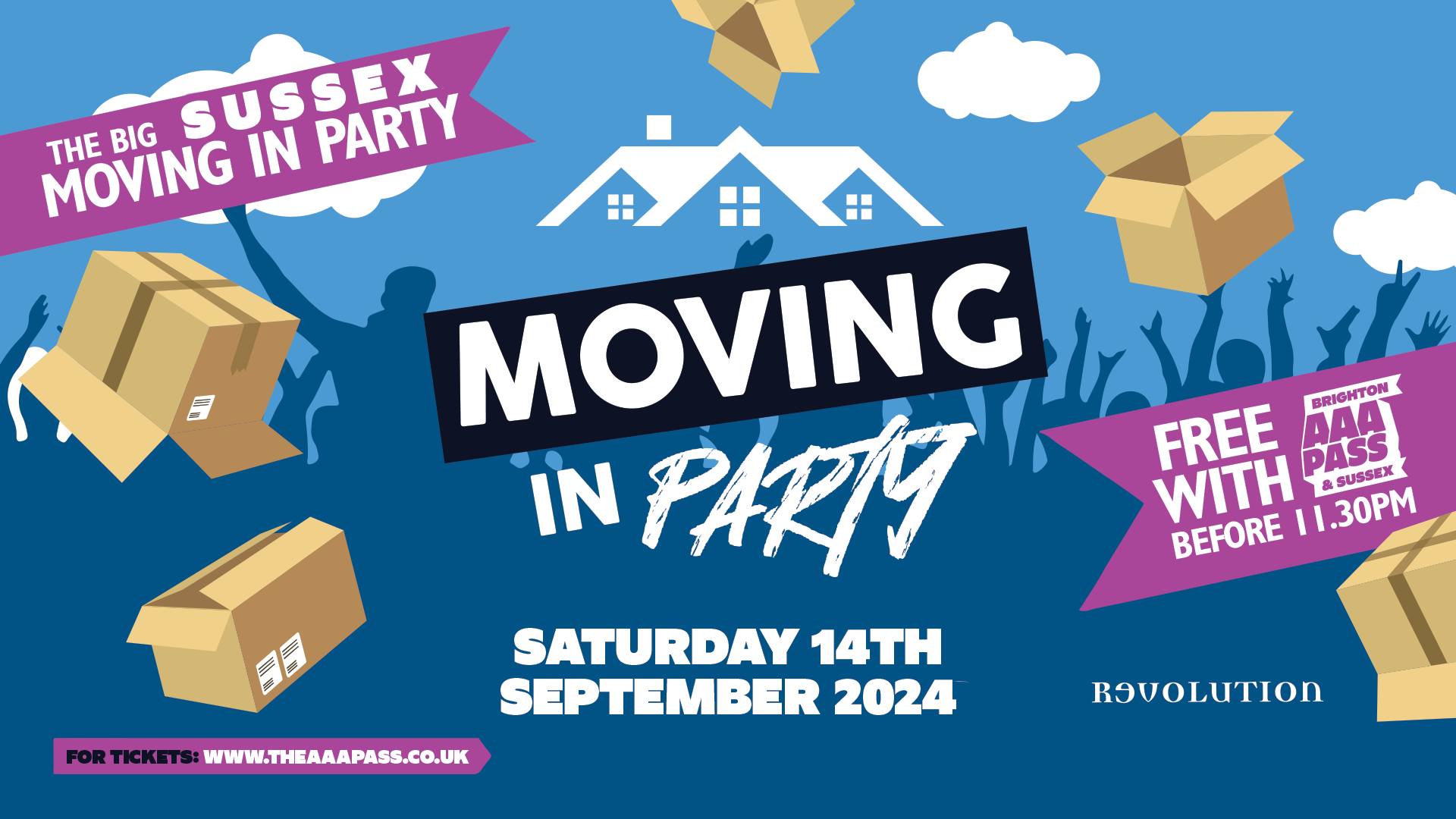 The Big Sussex Moving In Party 2024 | Free with AAA Pass