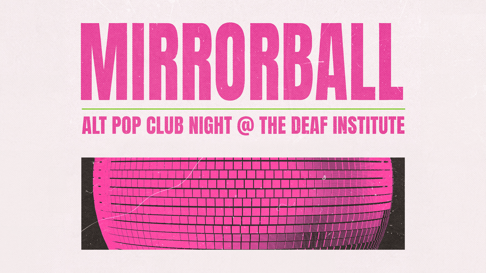 Mirrorball🪩 FRESHERS SPECIAL W/ A BRAND NEW FLOOR 💚