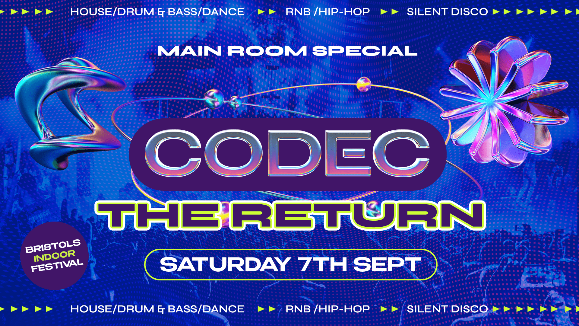 CODEC The Return – Saturday 7th September
